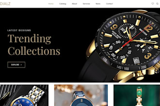 premium leather watch shopify store watch gift set fashion accessories website
