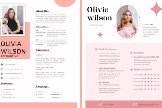 rewrite a professional ats friendly CV or resume