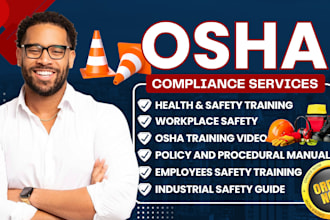 create osha compliant health and safety manual, training, video course, ppt