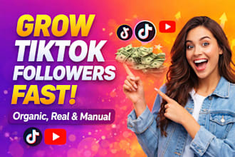 do tiktok marketing and organic promotion for follower growth