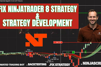 build and fix ninjatrader 8 nt8 strategy, indicator and automated trading bot