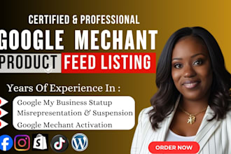 fix google merchant center disapprovals, online store, and set up product feed