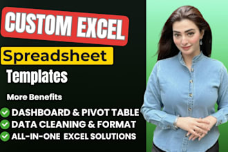 build custom spreadsheet templates in excel and google sheets
