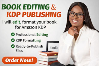 do book editing, amazon kdp book formatting, kdp publishing, book proofreading