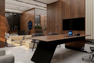 revamp 3d modern office interior,meeting room, co working space,furniture render