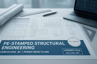 provide pe stamped structural engineering in vancouver, bc