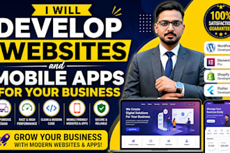 develop websites for you