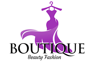 design modern boutique fashion or clothing line logo