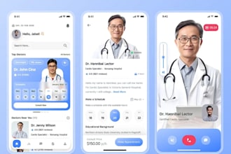 develop telehealth app healthcare app doctor app hippa compliant medical app