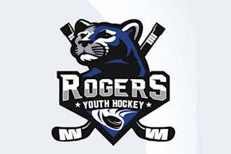 create a modern and dynamic sports logo design