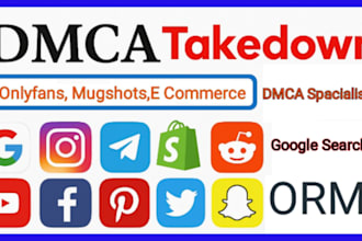 permanently delete copyright content defamation, mugshots, only fans leaked dmca
