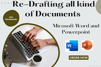 provide fast and accurate typing services in word and excel