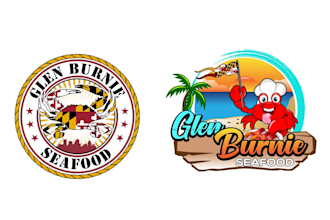 design wonderful crab logo with satisfaction guaranteed