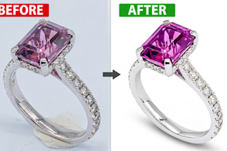 retouch jewelry photos for ecommerce and luxury brands