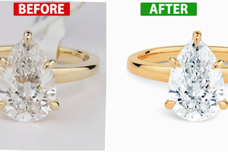 retouch jewelry photos for ecommerce and luxury brands