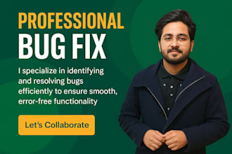 fix any react, nextjs, javascript or jquery bug fast