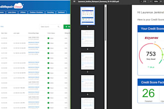 prepare fcra dispute letters and analyze your credit report professionally