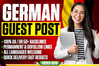 provide high da german guest posts SEO dofollow backlinks