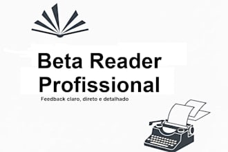 beta reader para textos em portugues