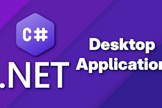 develop applications using dotnet winforms or wpf