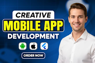 do mobile ios android app creation, flutter app developer