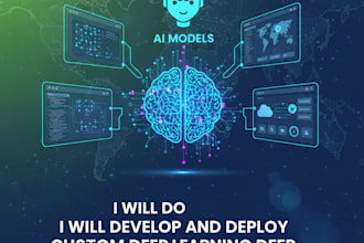 develop and deploy custom deep learning and ai models