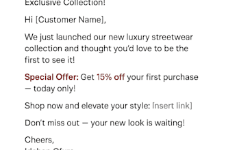 write newsletters, follow ups and email campaigns