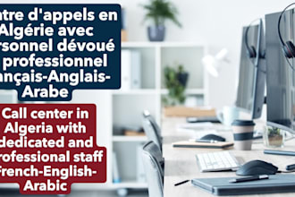 call center call centre french english arabic cold calling french customer care