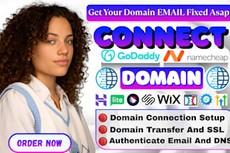 connect custom domain from godaddy, squarespace to shopify, wix, fix dns issue