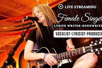 be female rnb singer pop singer songwriter rock country music edm gospel singer