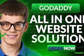 godaddy website redesign, godaddy website design, godaddy website, godaddy SEO