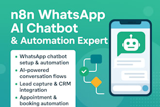 build whatsapp automation using n8n ai agents and whatsapp business API