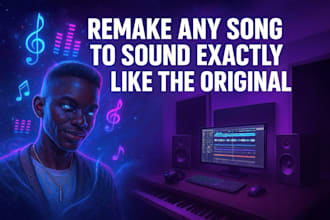 remake any song to sound like the original avoiding copyright issue