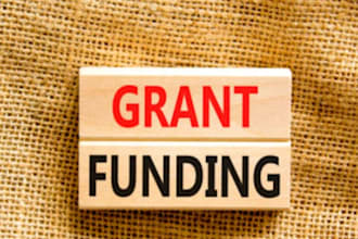 write a grant proposal and design a logic model and pmf