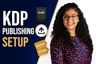 setup, format and upload your book on kdp amazon