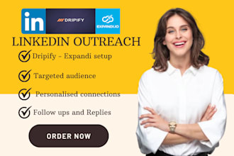 linkedin outreach automation b2b lead generation with dripify expandi skylead