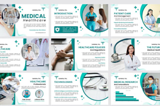 make engaging medical presentation slides for conferences and research