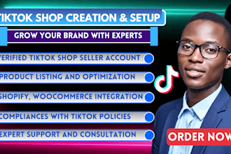 setup tik tok shop, tik tok affiliate and tiktok shop marketing