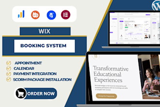 set up wix booking calendar appointments and scheduling website