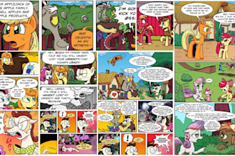 write engaging comic book scripts and panels for webtoon, manga and comics
