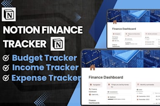 build notion finance tracker template ai notion website calendar adhd