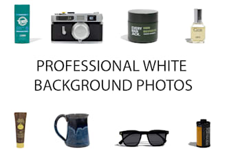 shoot a clean white background product photo