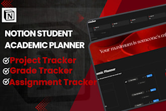 do custom 2025 notion student academic planner daily journal adhd googlesheet