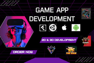 develop 2d 3d mobile game development as unity unreal engine developer