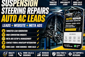 build a high converting auto repair website repair car repair