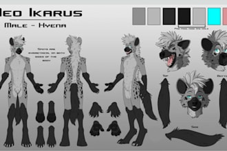 ref sheet furry ref sheet furry reference sheet anthro character furry ref sheet