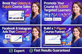 udemy online course promotion kajabi digital course marketing get passive income