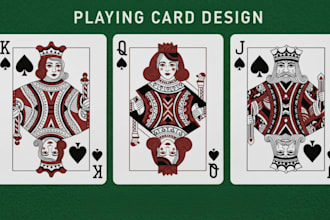 design custom playing cards and unique card decks for you