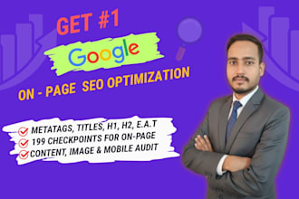 onpage seo geo aeo and technical optimization for your website google ranking