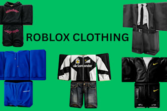 create stylish roblox fashion 3d cloth roblox ugc clothing outfits and accesory